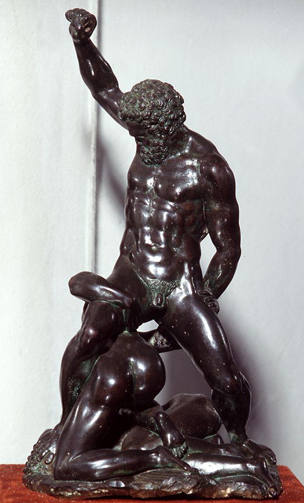 Sansone uccide i Filistei (scultura) di Pierino da Vinci (attribuito) (sec. XVI)