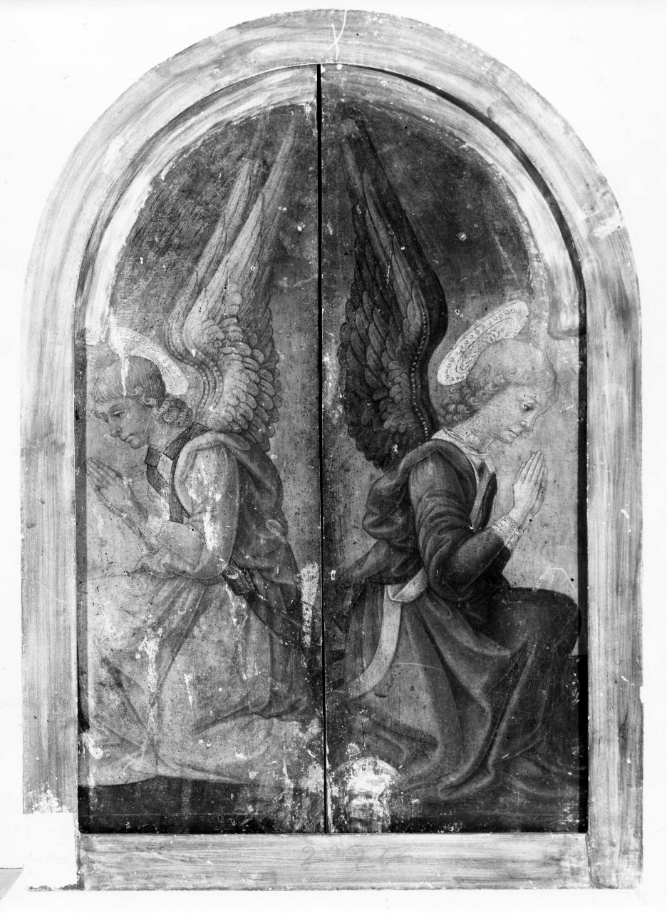 angeli adoranti (sportello di altarolo) di Neri di Bicci (attribuito) (seconda metà sec. XV)