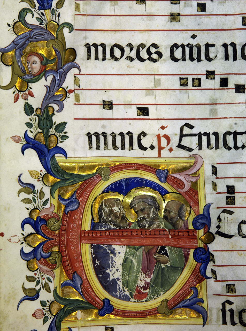 iniziali istoriate (miniatura, serie) di Lorenzo Monaco (attribuito) (primo quarto sec. XV)