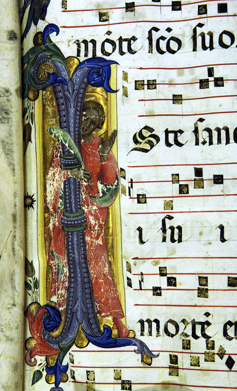 Santo martire (miniatura) di Lorenzo Monaco (attribuito) (primo quarto sec. XV)