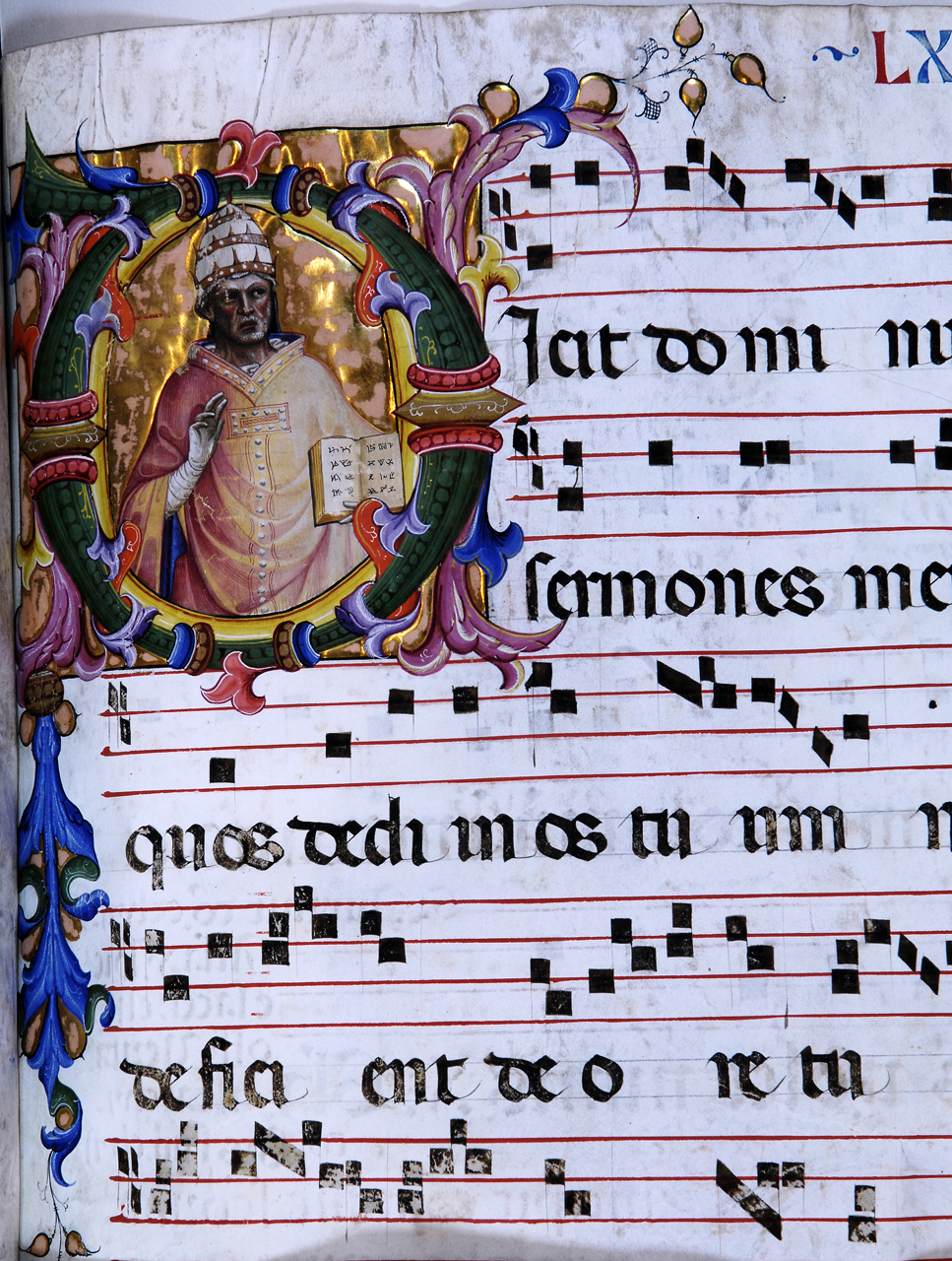 San Clemente (miniatura) di Bartolomeo di Fruosino (attribuito) (primo quarto sec. XV)