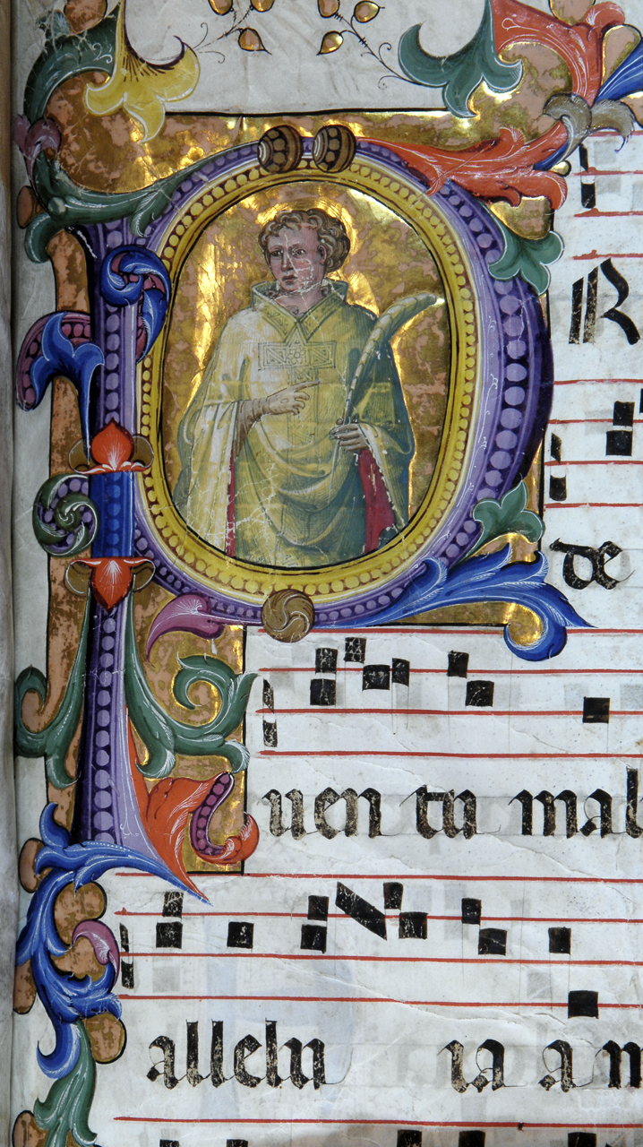 Santo martire (miniatura) di Bartolomeo di Fruosino (attribuito) (primo quarto sec. XV)