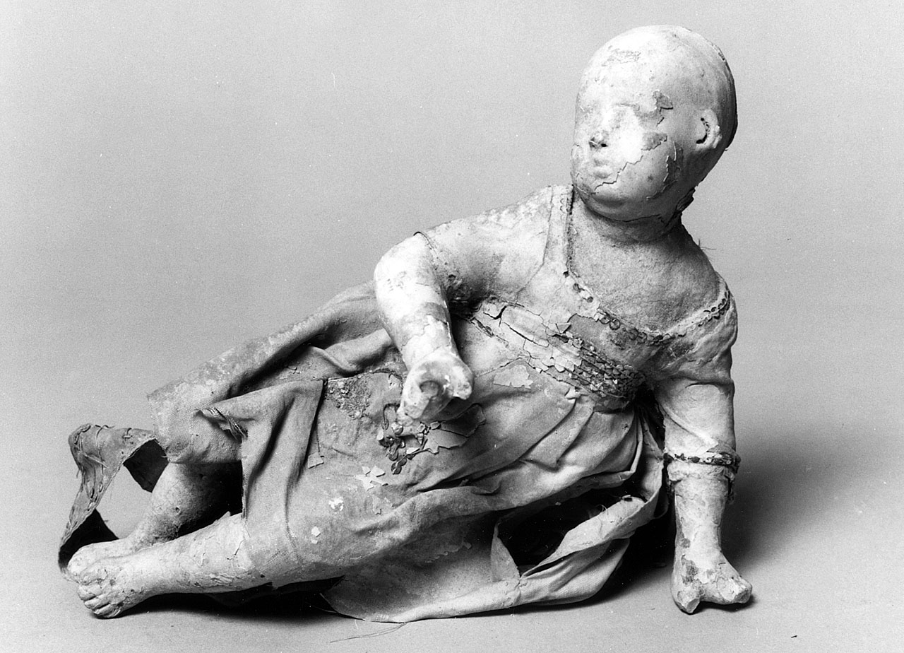 Gesù Bambino (statuetta di presepio) - bottega napoletana (sec. XVIII)