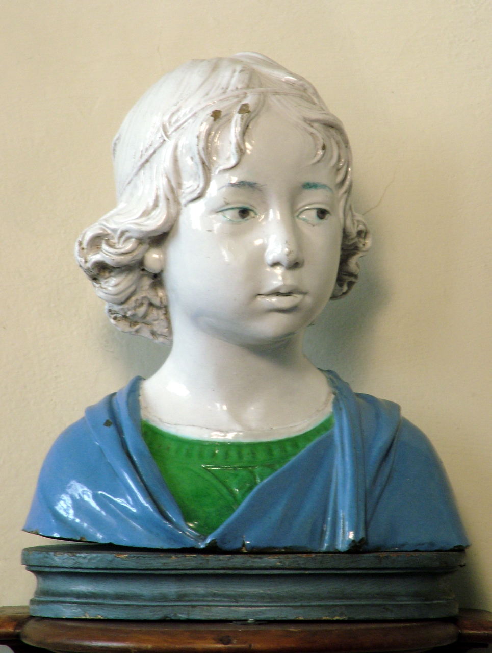 ritratto di bambino (scultura - mezzobusto) di Della Robbia Andrea (sec. XV)