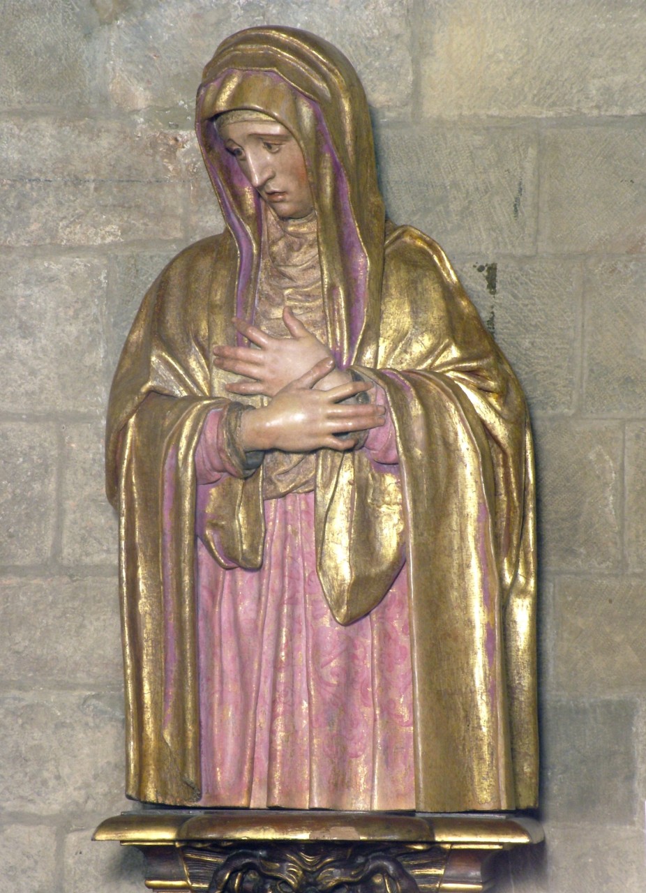 Madonna Addolorata (scultura - busto) - ambito fiorentino (sec. XVI)