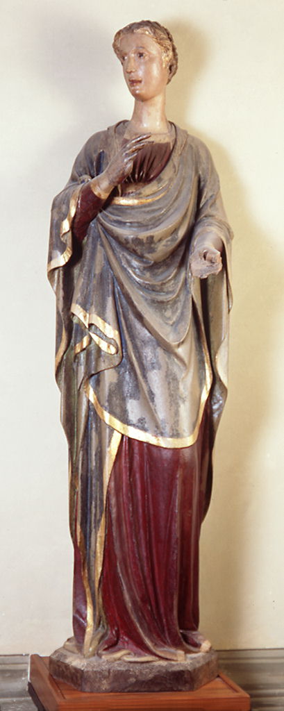 Madonna annunciata (scultura) di Domenico di Niccolò dei Cori (prima metà sec. XV)