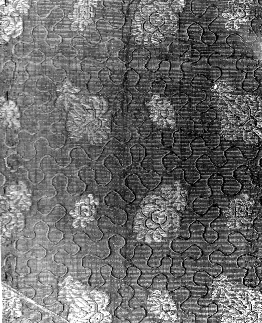 tessuto, frammento - manifattura italiana (prima metà sec. XVII)