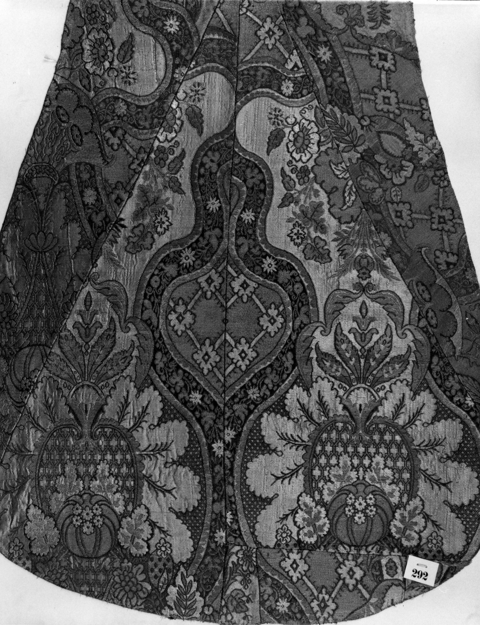 pianeta, frammento - manifattura veneziana (primo quarto sec. XVIII)