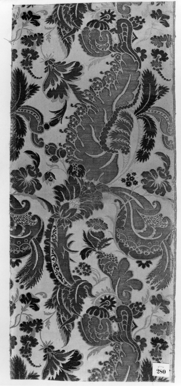 tessuto, frammento - manifattura francese (?) (sec. XVIII)