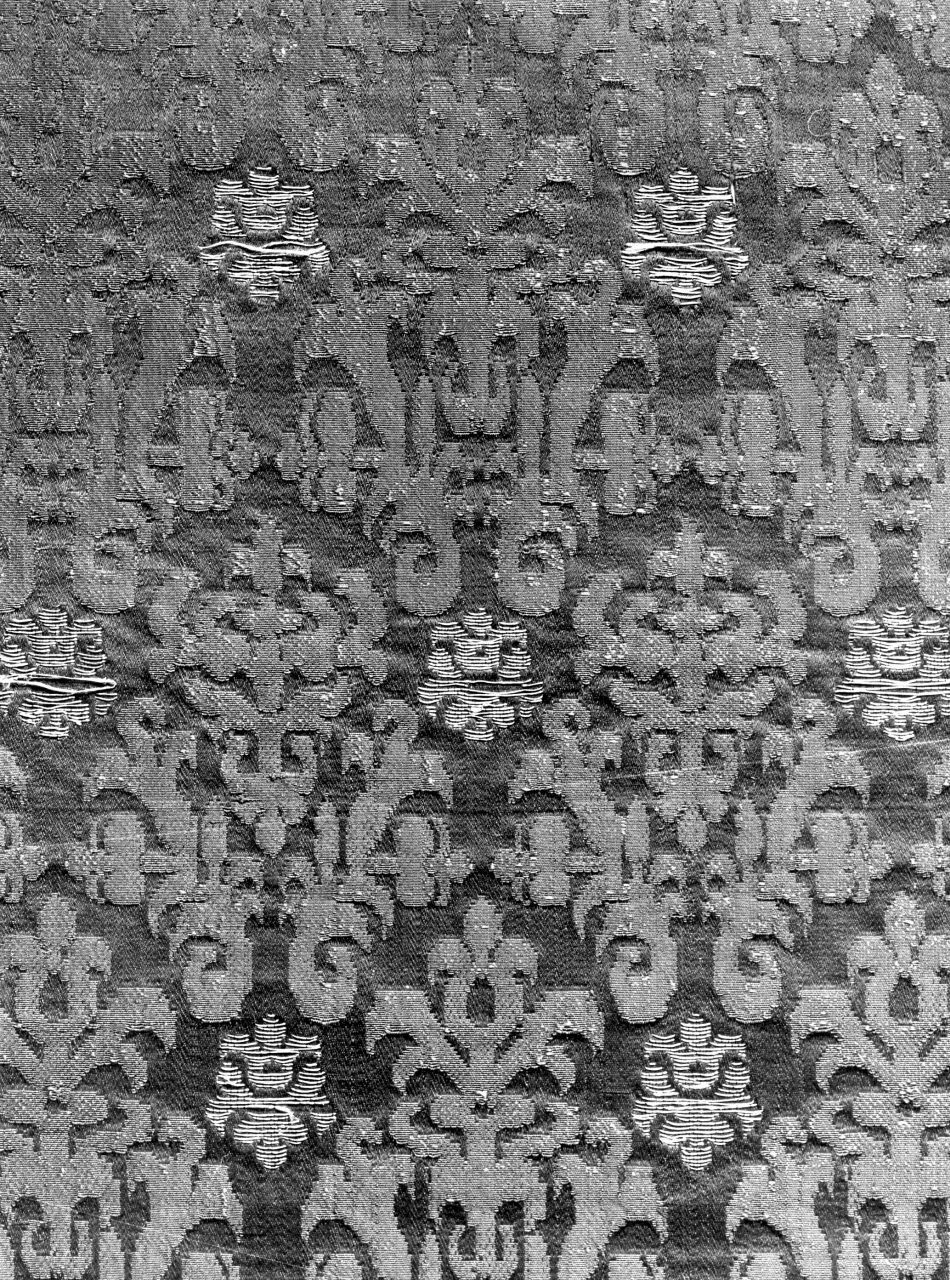 tessuto, frammento - manifattura italiana (fine/ inizio secc. XVI/ XVII)