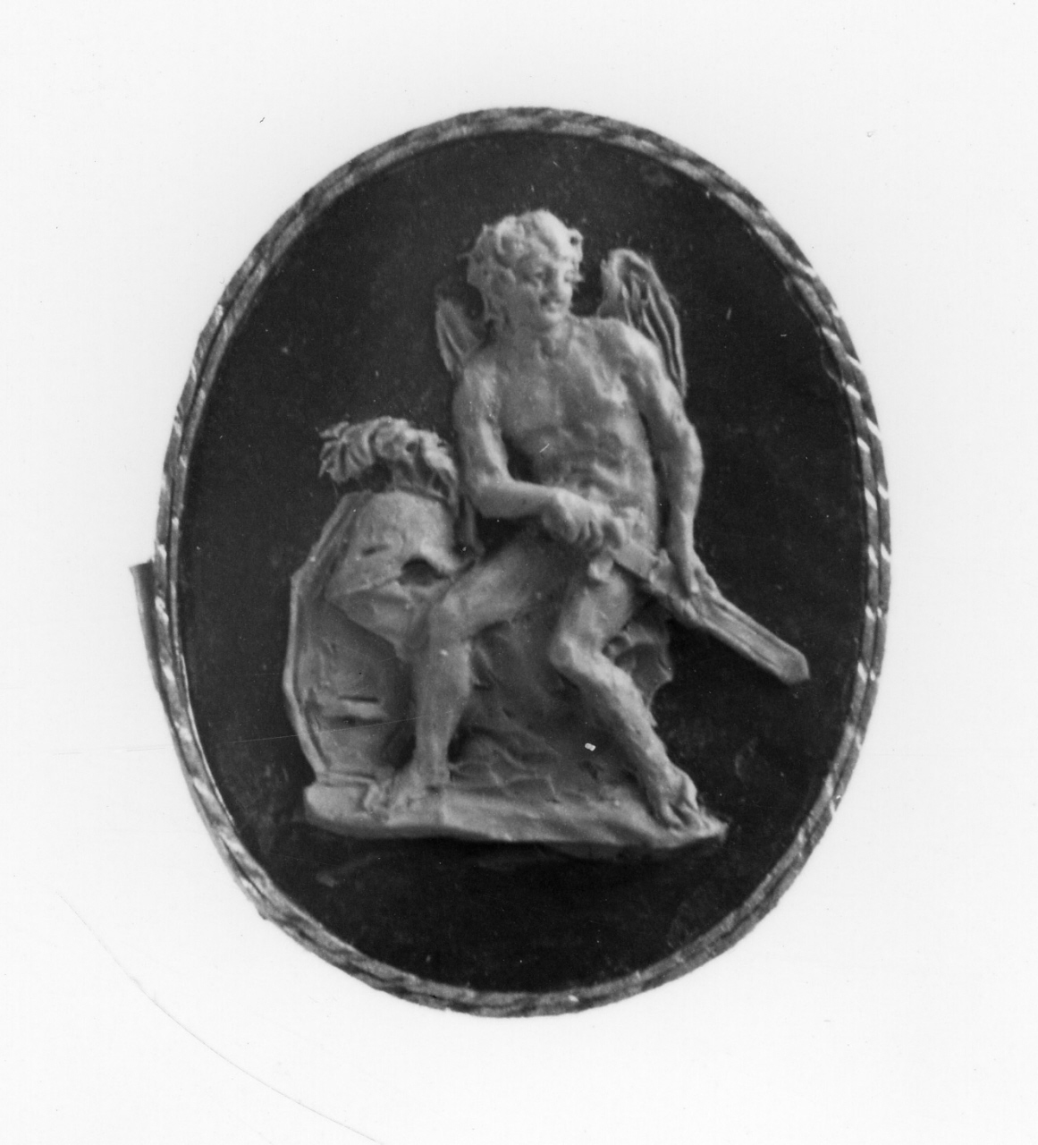 Eros (rilievo) di Santarelli Giovanni Antonio (primo quarto sec. XIX)