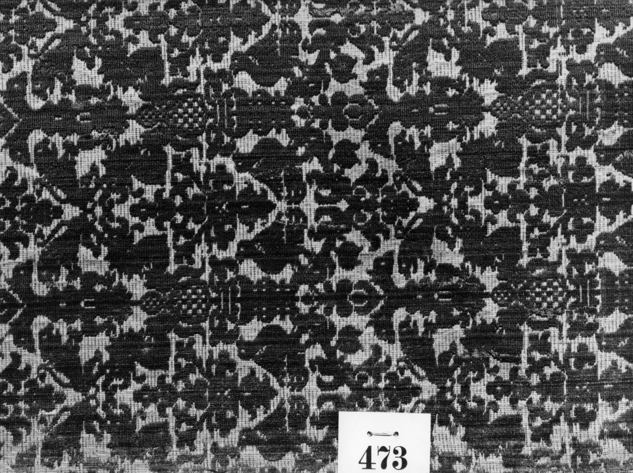 tessuto, frammento - manifattura italiana (primo quarto sec. XVII)