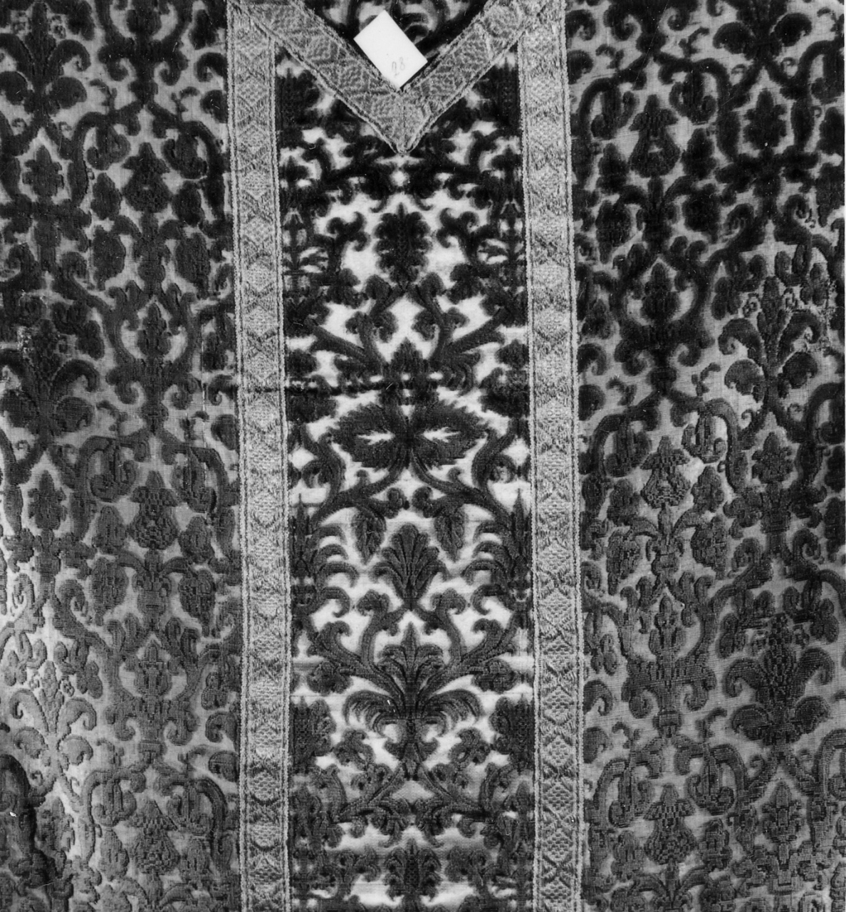 pianeta - manifattura italiana (ultimo quarto sec. XVI)