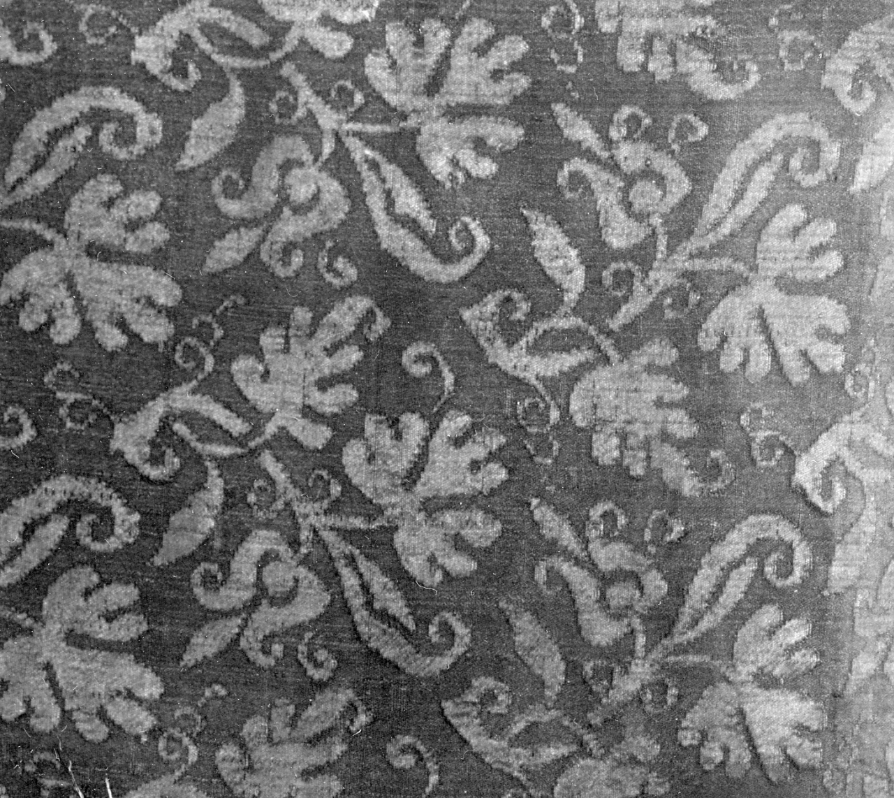 tessuto, frammento - manifattura italiana (prima metà sec. XVII)