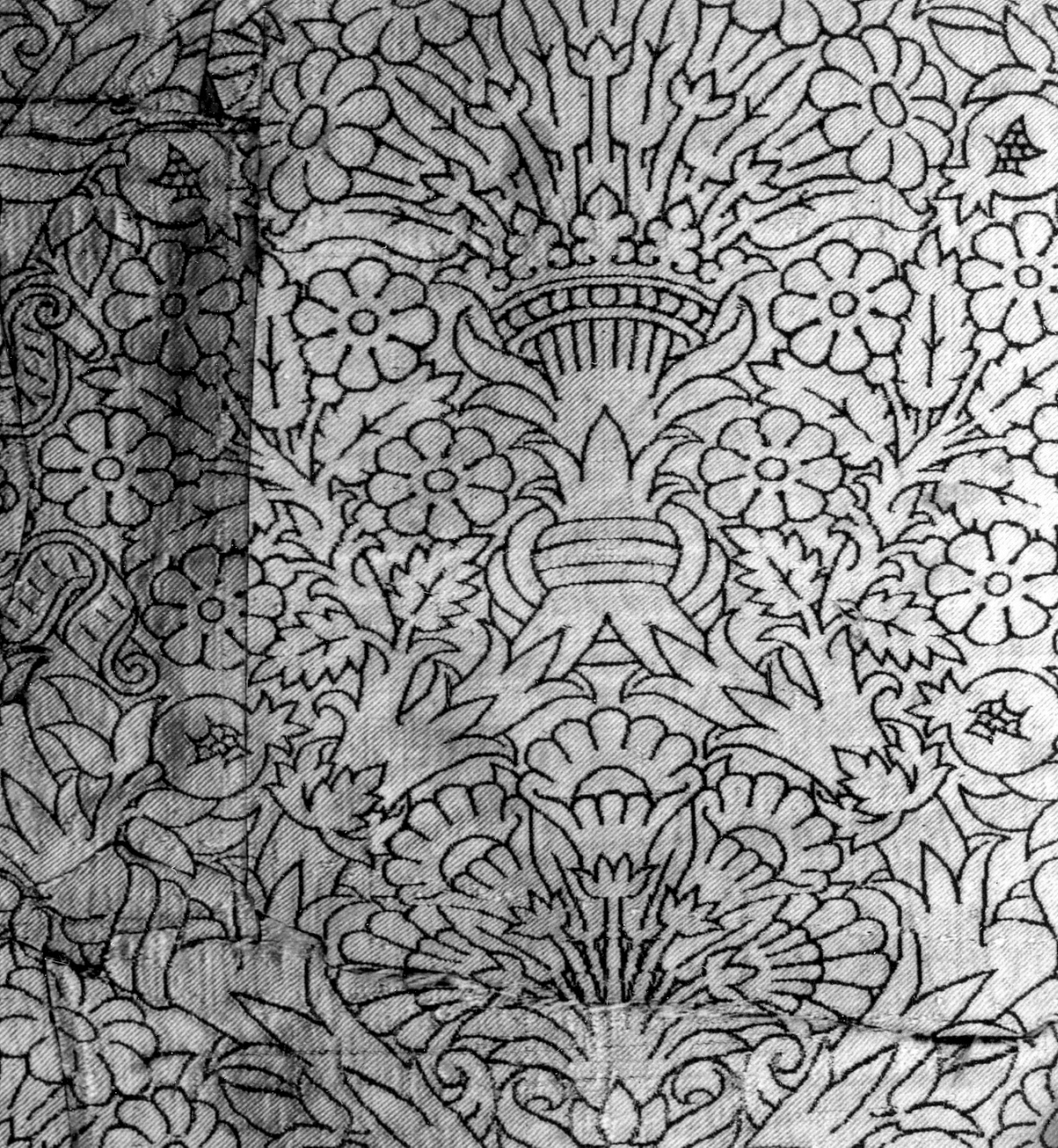 tessuto, frammento - manifattura fiorentina (inizio sec. XVI)