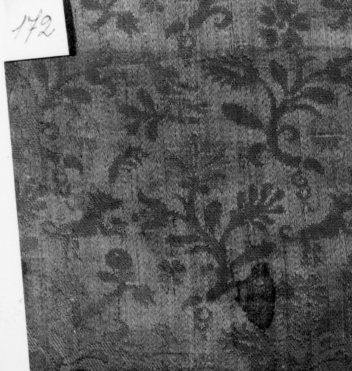 tessuto, frammento - manifattura italiana (primo quarto sec. XVII)