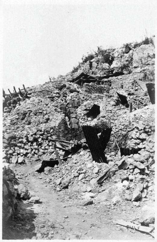 Val Lagarina - Dosso Alto - Soldati -1918 (positivo) di Marzocchi, Luigi (primo quarto XX)