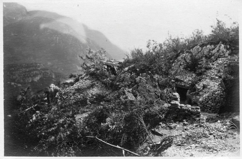 Val Lagarina - Dosso Alto - Conquiste - 1918 (positivo) di Marzocchi, Luigi (primo quarto XX)