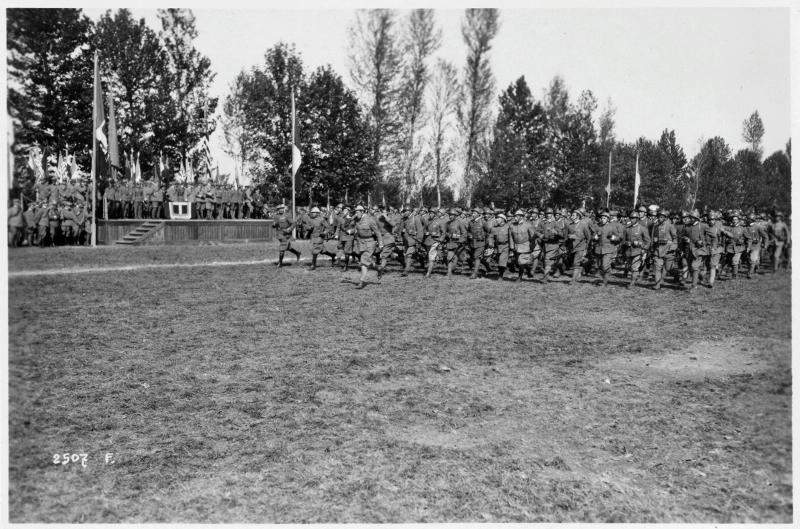 Treviso - Zeriolo - 54° Divisione - 1918 (positivo) di Marzocchi, Luigi (primo quarto XX)