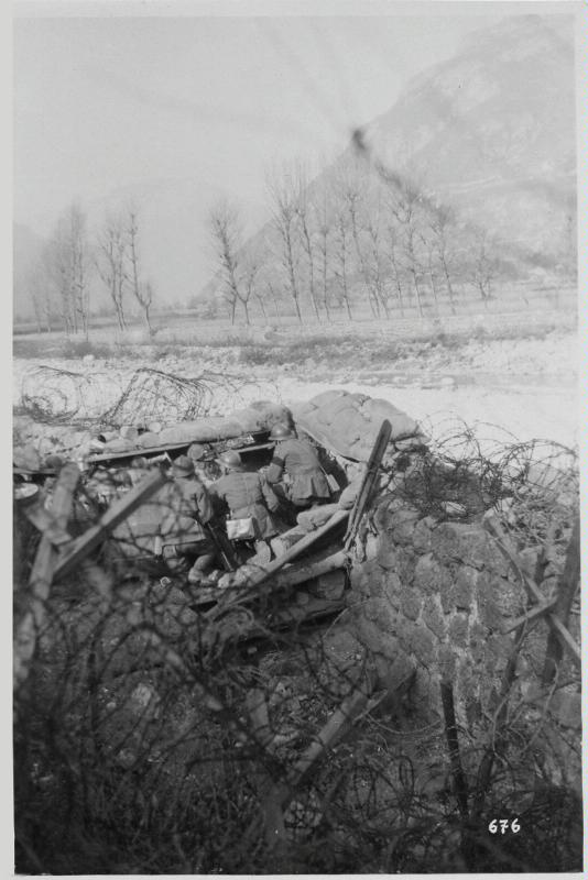 Valdastico - vedette - osservazioni - 1918 (positivo) di Marzocchi, Luigi (primo quarto XX)