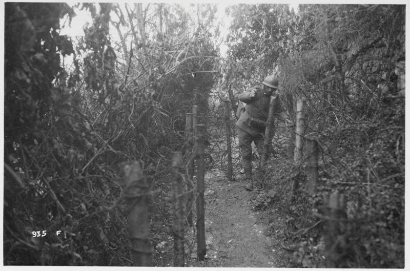 Sano - sbarramenti - mulattiere - 1918 (positivo) di Marzocchi, Luigi (primo quarto XX)