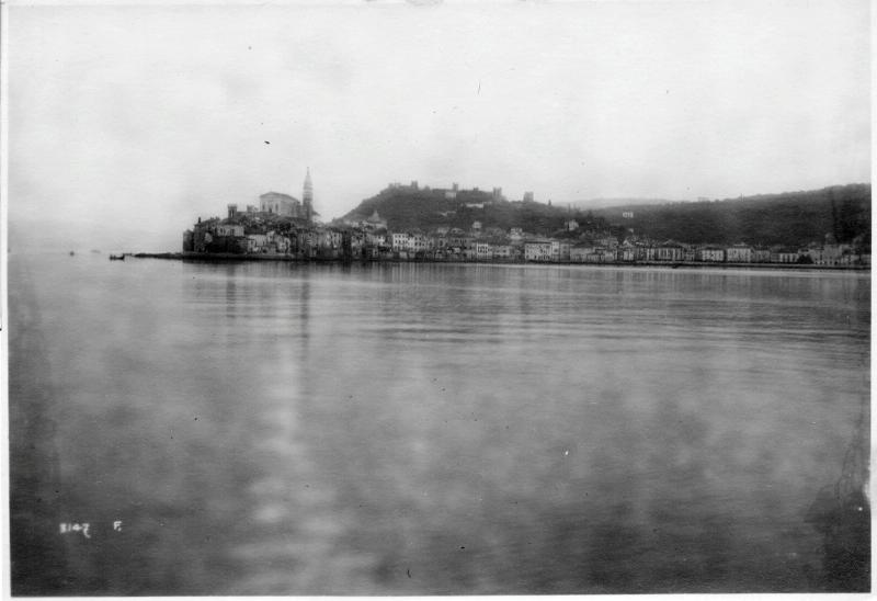 Pirano - Capo d'Istria - Vedute - 1918 (positivo) di Marzocchi, Luigi (primo quarto XX)