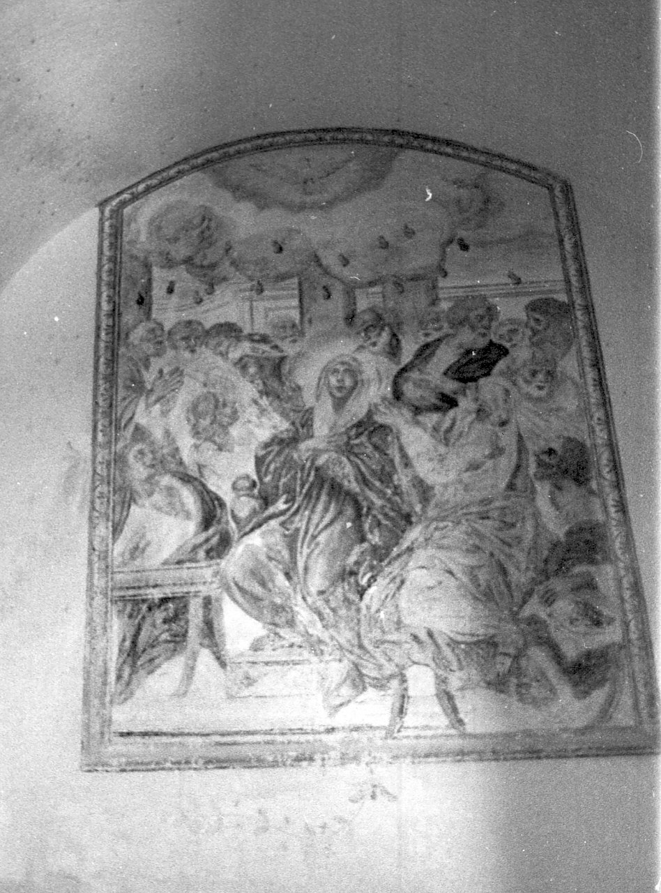 Pentecoste (dipinto, opera isolata) - ambito calabrese (seconda metà sec. XVIII)