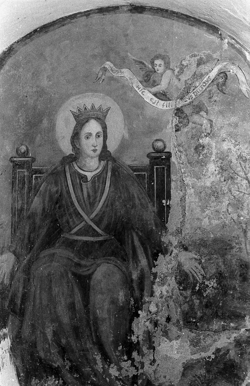 Madonna della Schiavonea, Madonna in trono (dipinto, opera isolata) - ambito calabrese (seconda metà sec. XVIII)