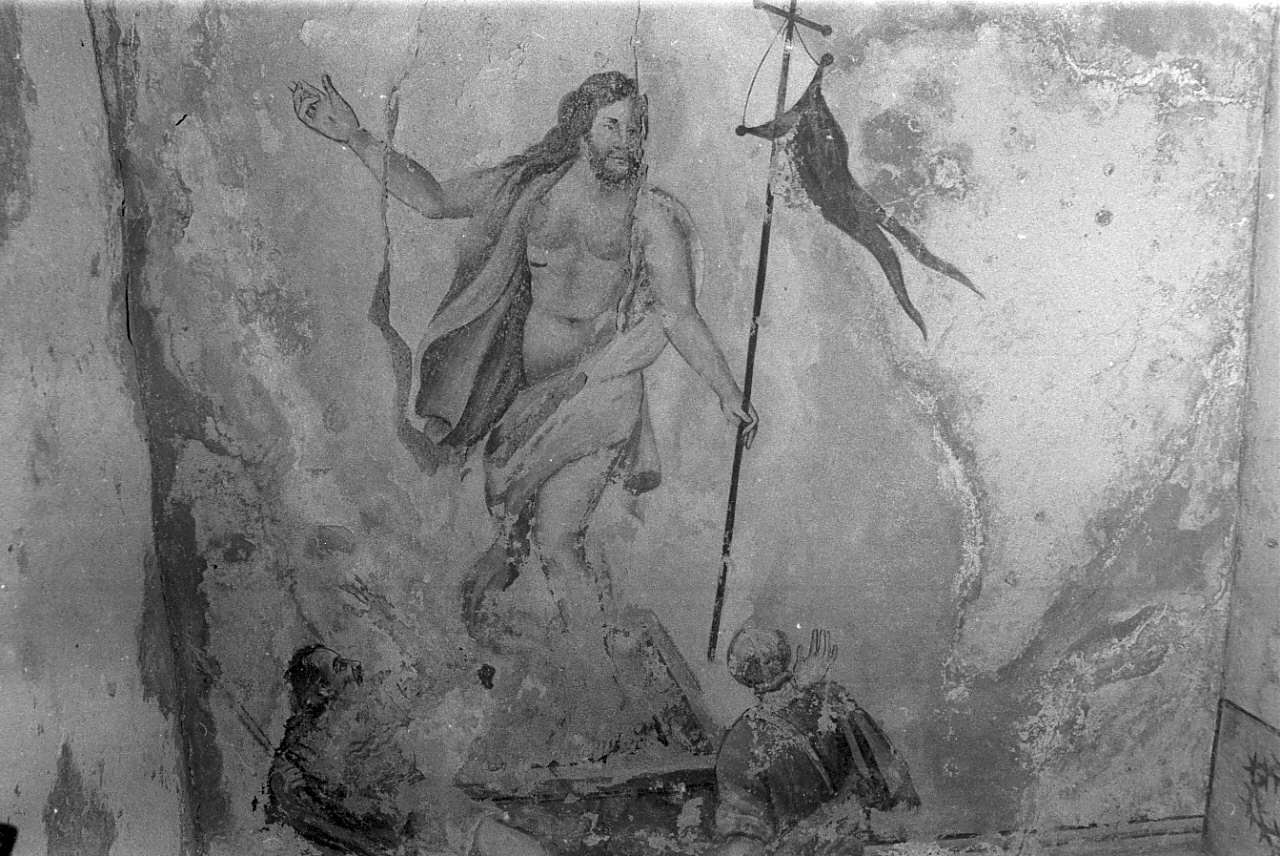 resurrezione di Cristo (dipinto, opera isolata) di Gualtieri Genesio (maniera) (seconda metà sec. XVIII)