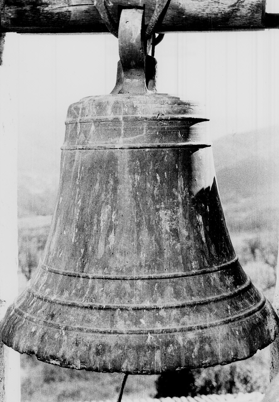 campana, opera isolata - bottega Italia meridionale (sec. XVIII)