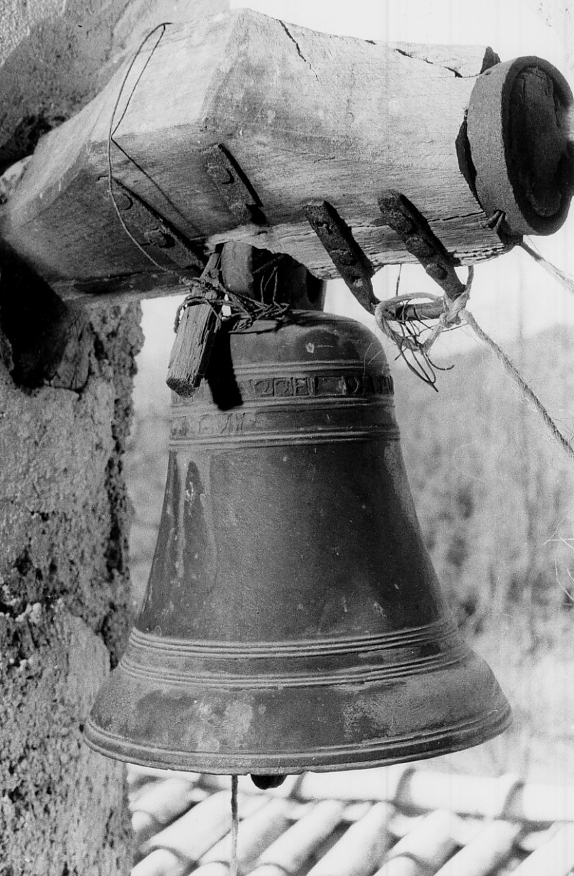 campana, opera isolata - bottega Italia meridionale (sec. XVII)