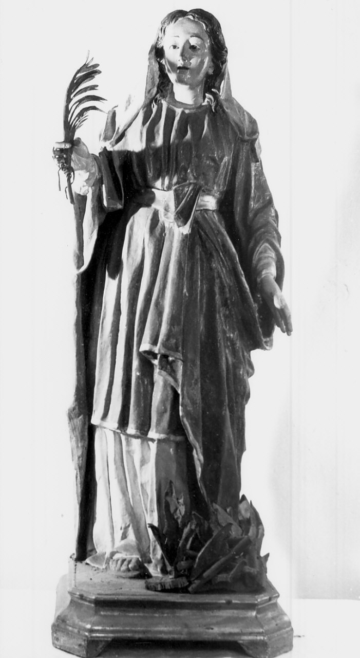 Santa Apollonia (statua, opera isolata) - bottega Italia meridionale (metà sec. XIX)
