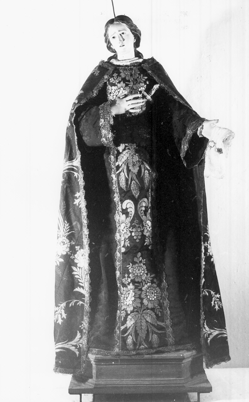 Madonna Addolorata (manichino, opera isolata) - bottega napoletana (metà sec. XIX)