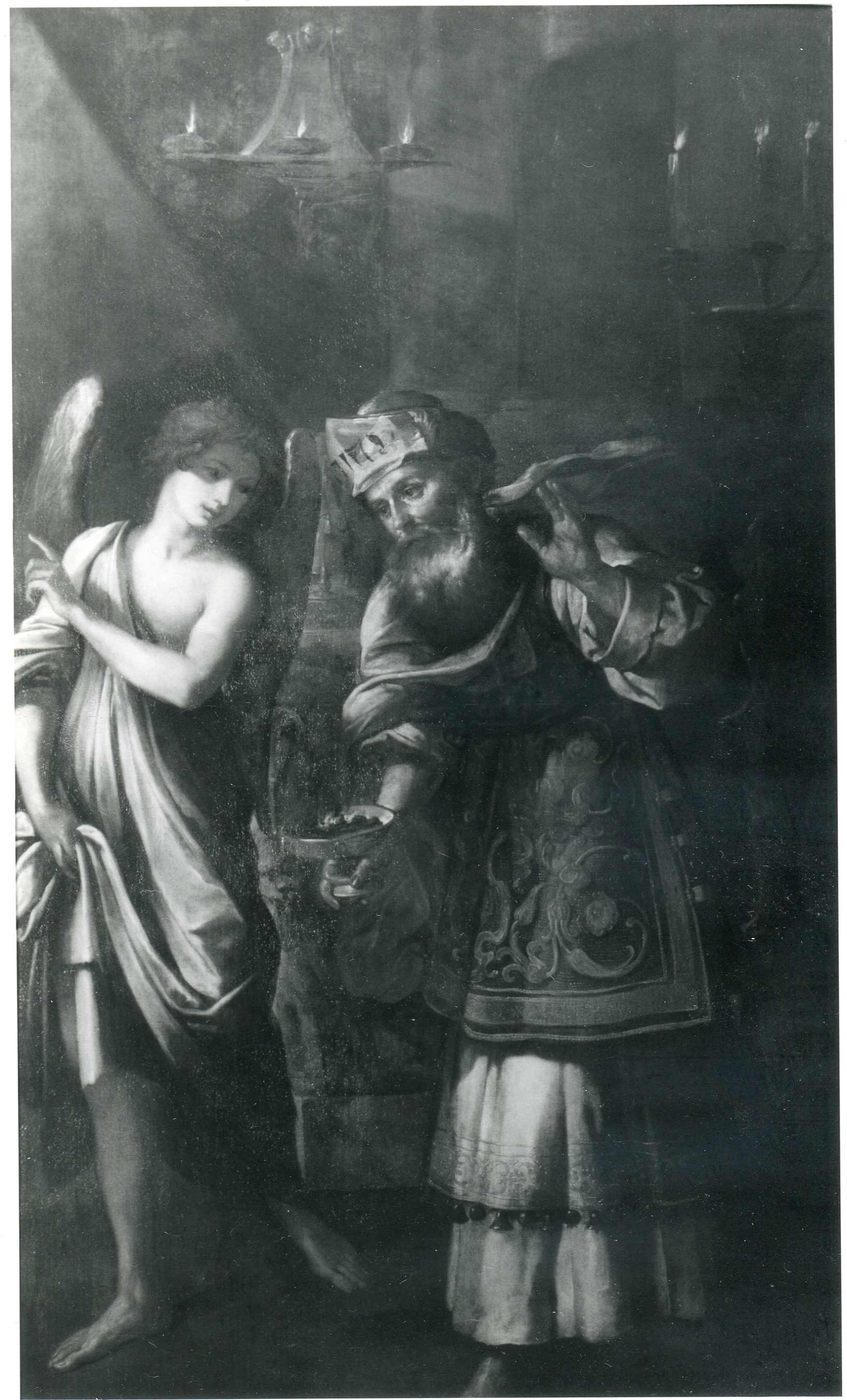 scena biblica (dipinto, opera isolata) - ambito italiano (sec. XVII)