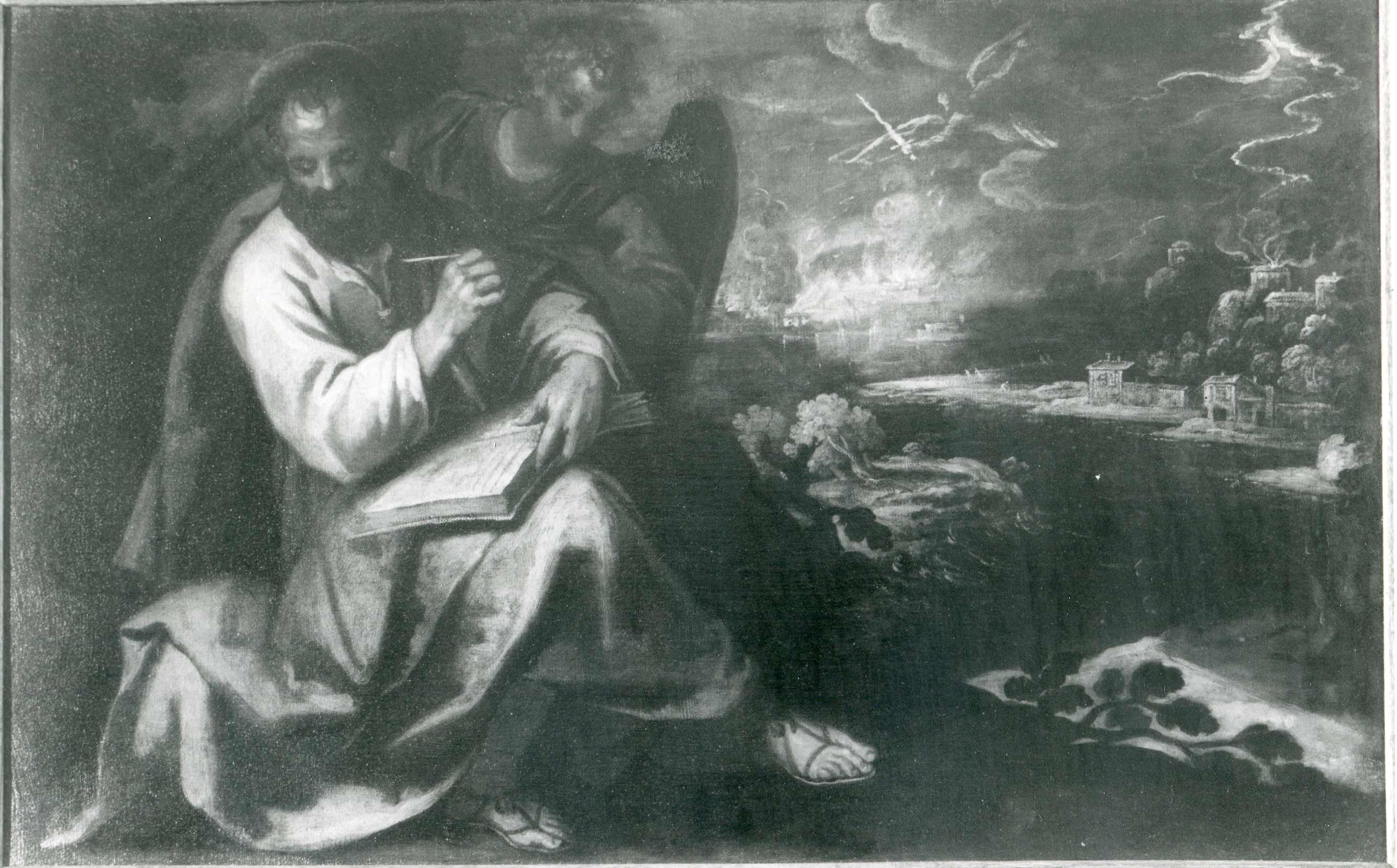 San Matteo (dipinto, opera isolata) - ambito italiano (sec. XVII)