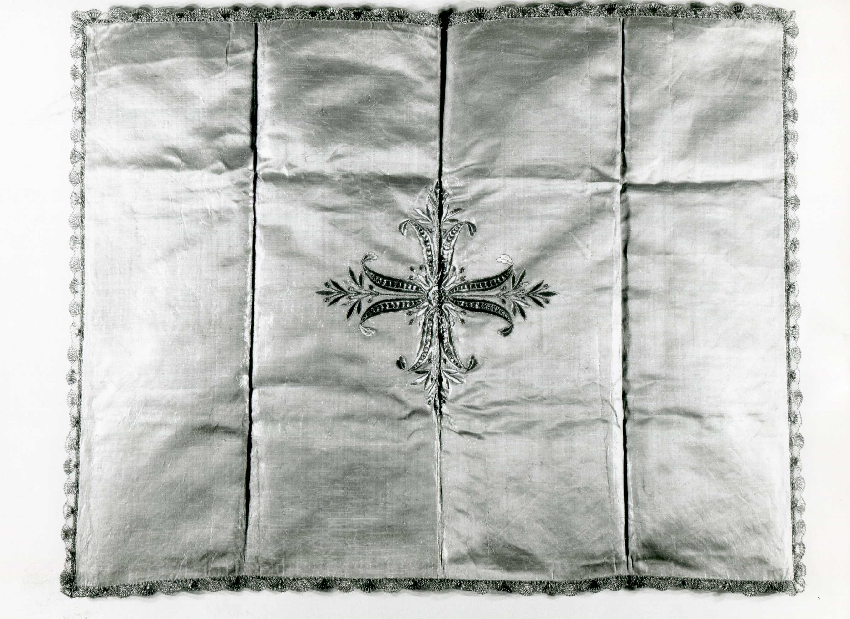 paramento liturgico, opera isolata - manifattura italiana (seconda metà sec. XIX)