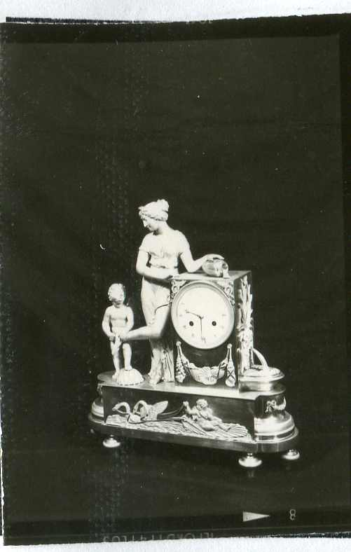 orologio da tavolo, opera isolata - ambito lombardo (inizio sec. XIX)