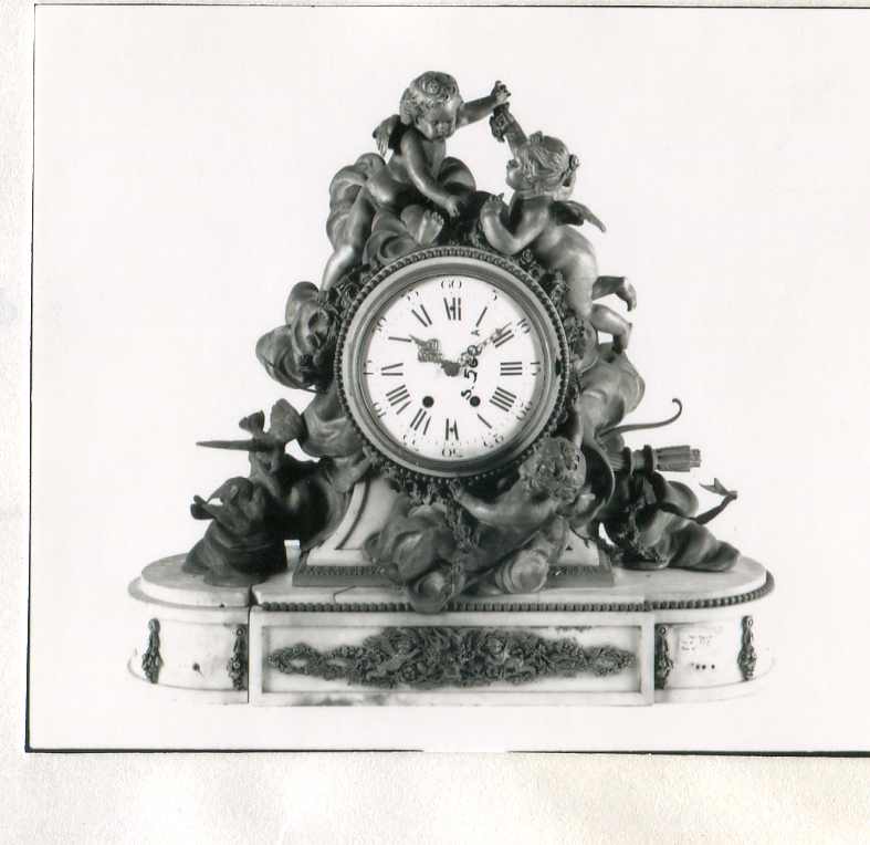orologio da mensola, opera isolata - manifattura francese (sec. XIX)