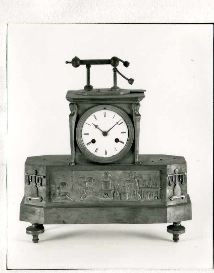 orologio da mensola, opera isolata - manifattura italiana (inizio sec. XIX)