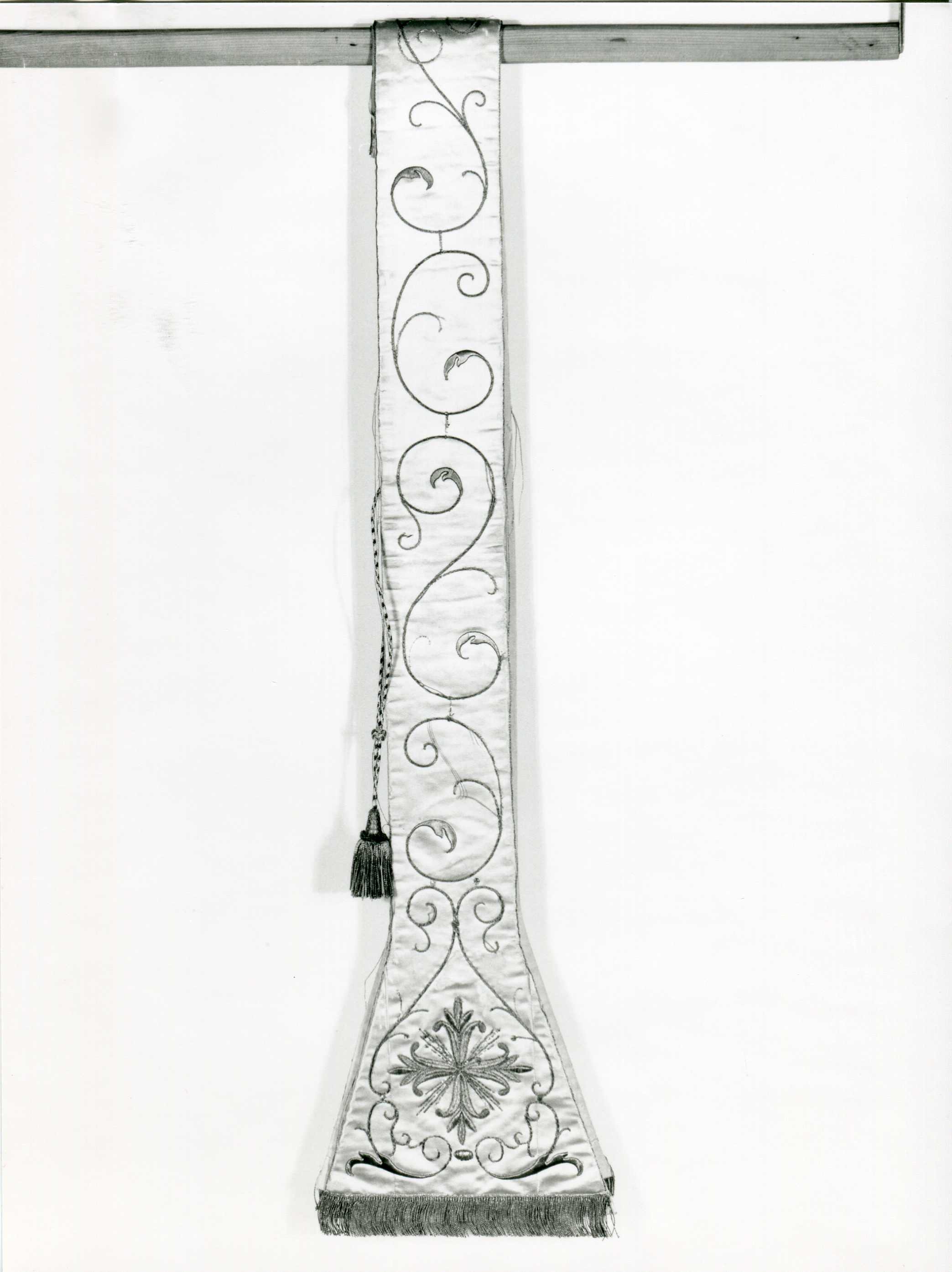 stola, opera isolata - manifattura lombarda (sec. XIX)