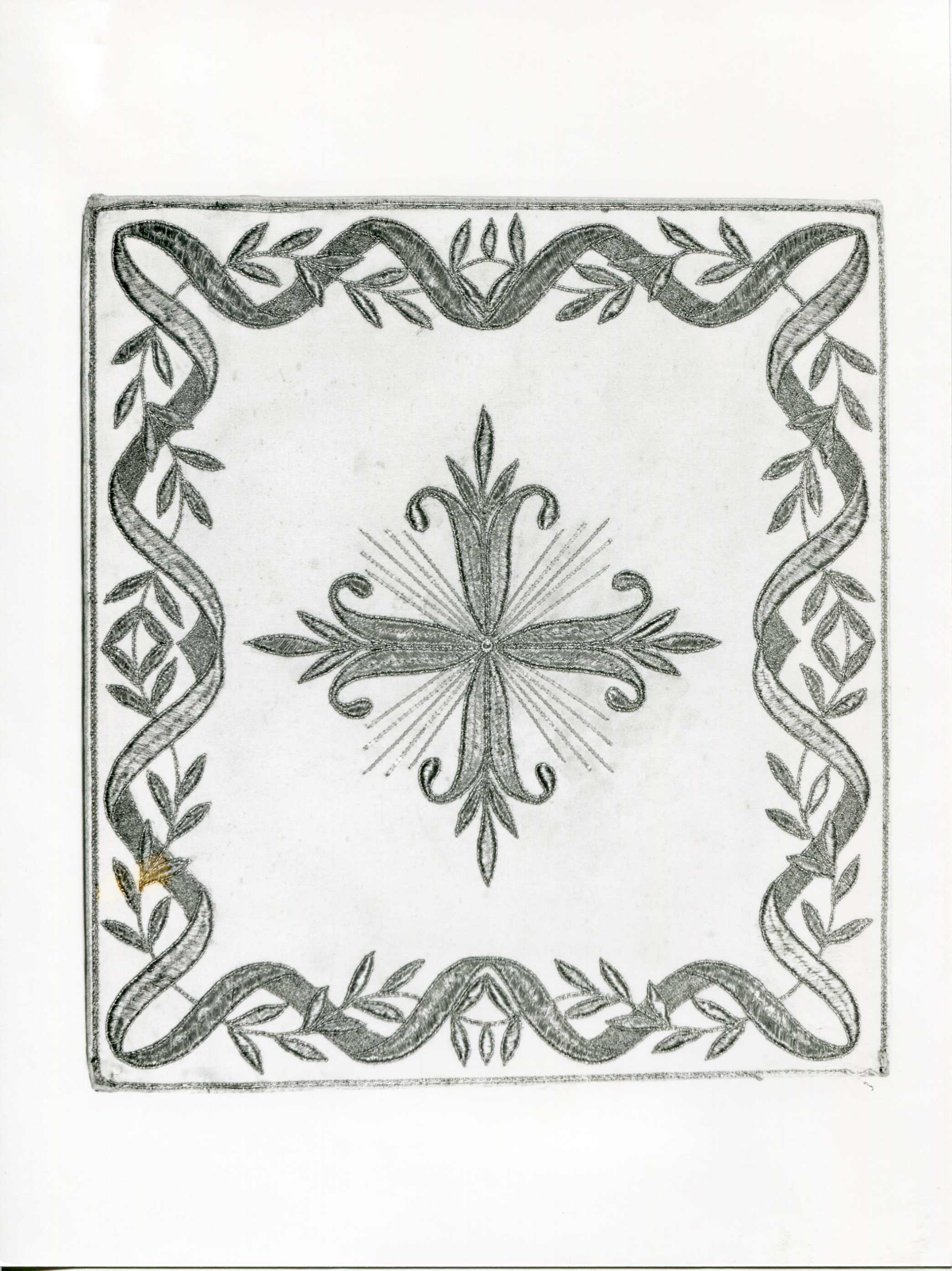 borsa del corporale, opera isolata - manifattura lombarda (sec. XIX)