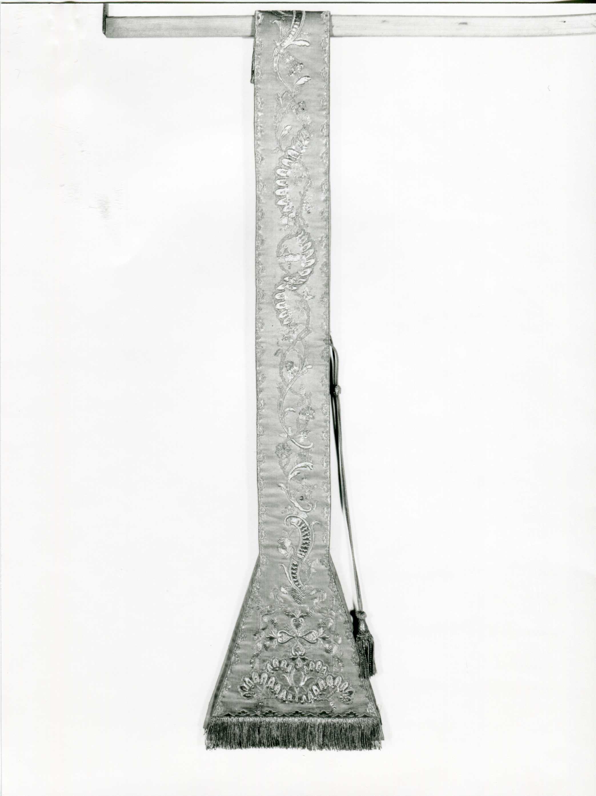 stola, opera isolata - manifattura lombarda (metà sec. XVIII)