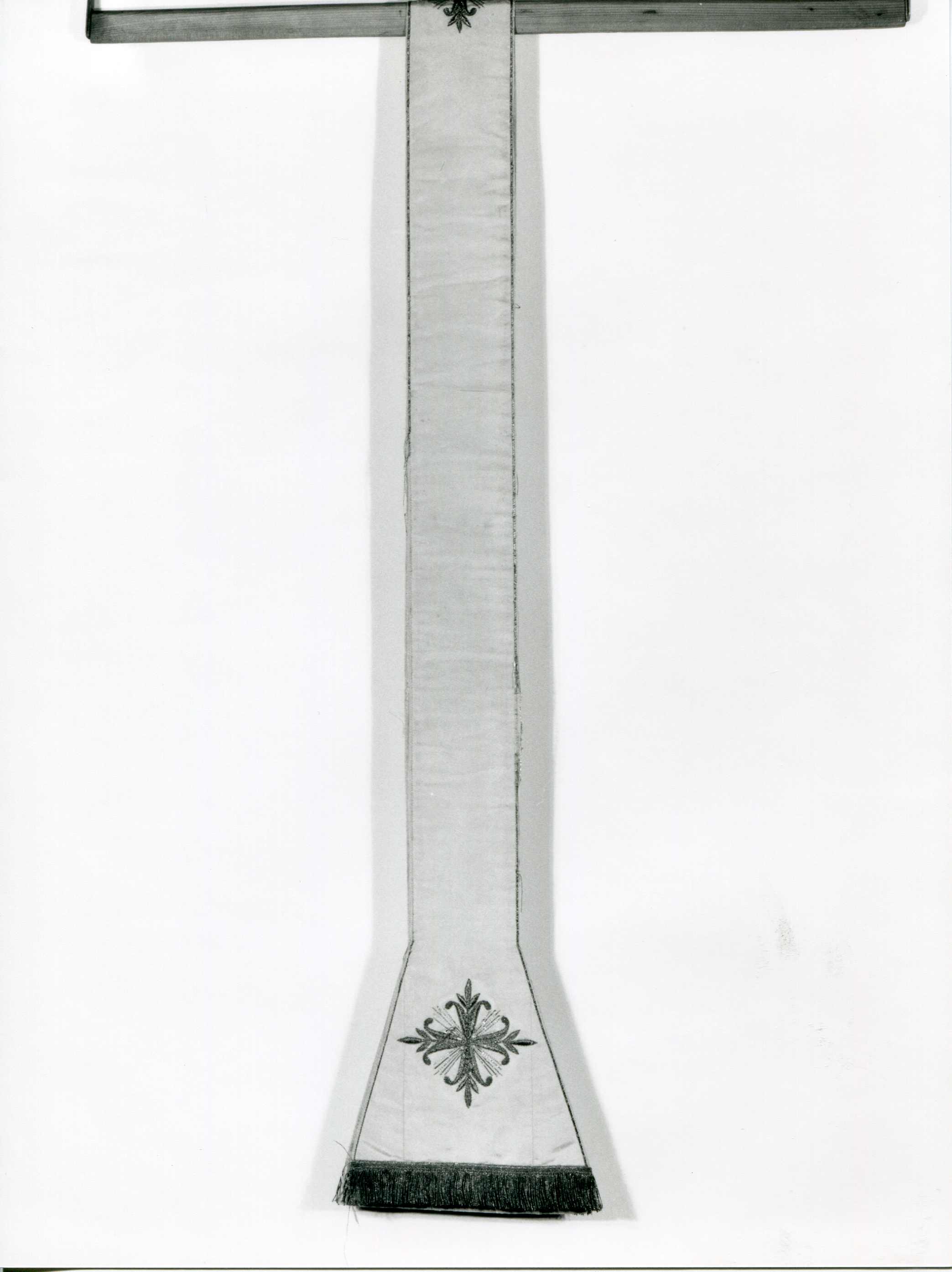 stola, opera isolata - manifattura lombarda (sec. XIX)