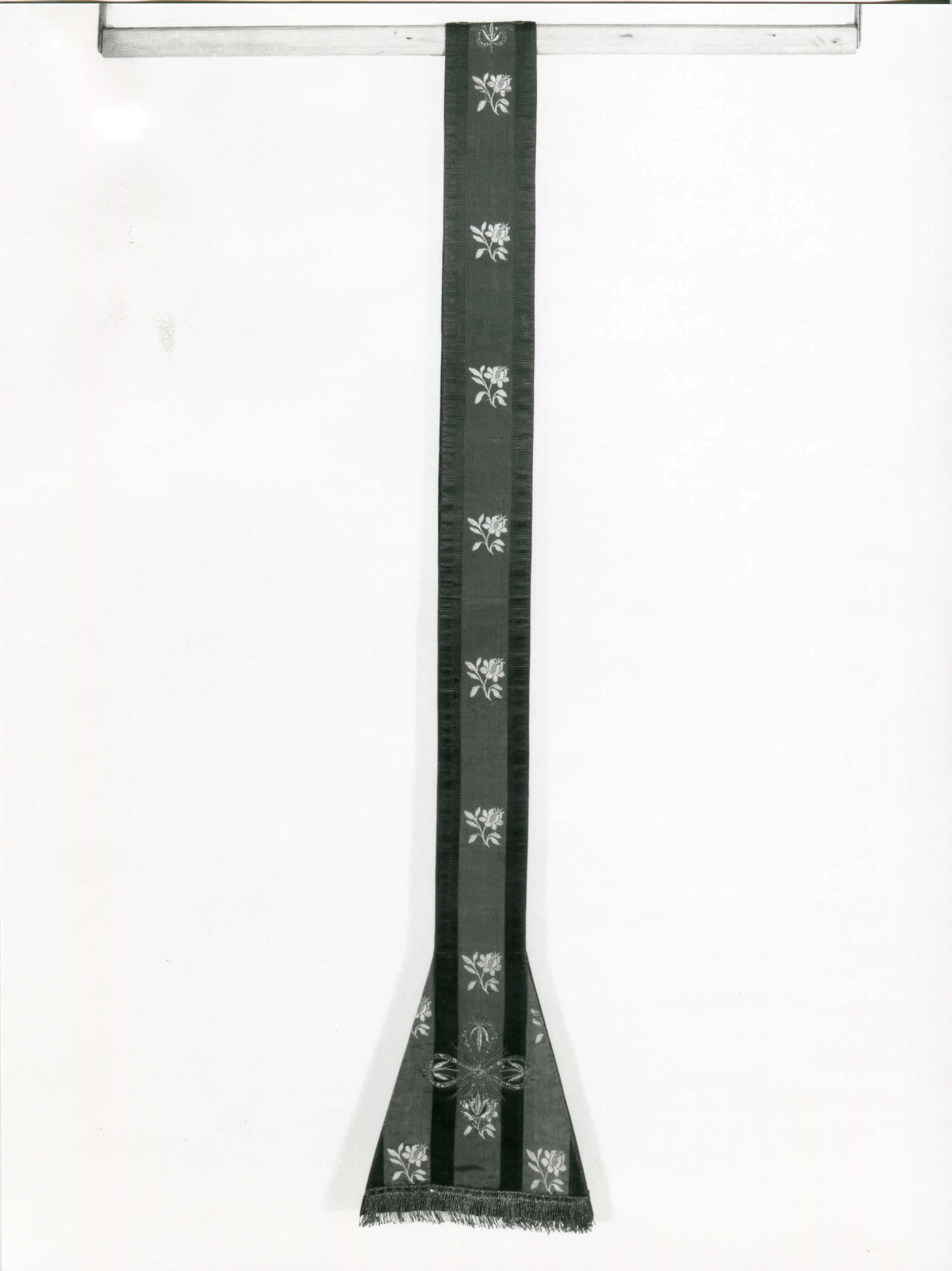 stola, opera isolata - manifattura lombarda (seconda metà sec. XIX)