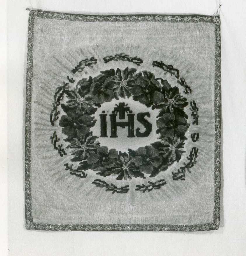 velo di calice, elemento d'insieme - manifattura lombarda (sec. XIX)