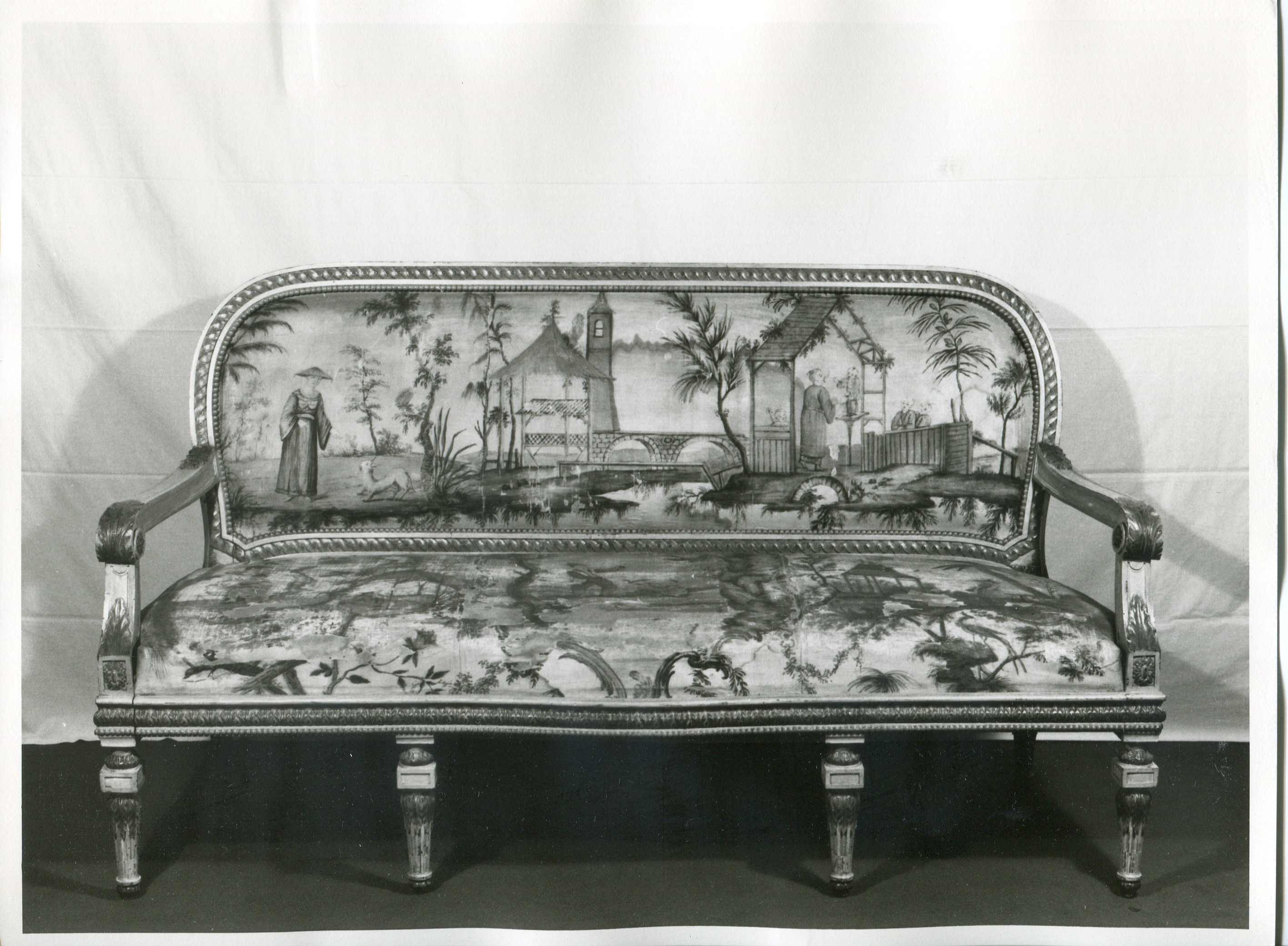 Chinoiserie (divano, serie) - manifattura lombarda (ultimo quarto sec. XIX)