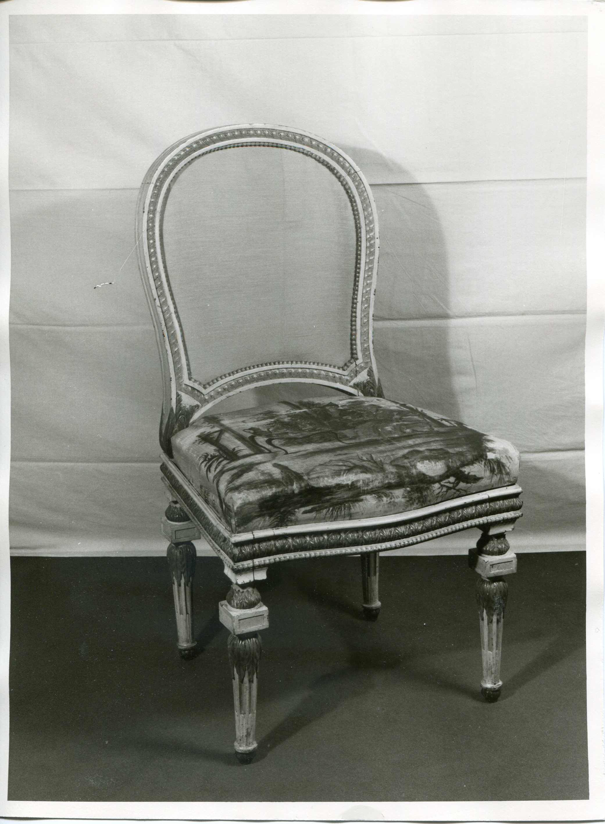 Chinoiserie (sedia, serie) - manifattura lombarda (ultimo quarto sec. XVIII)