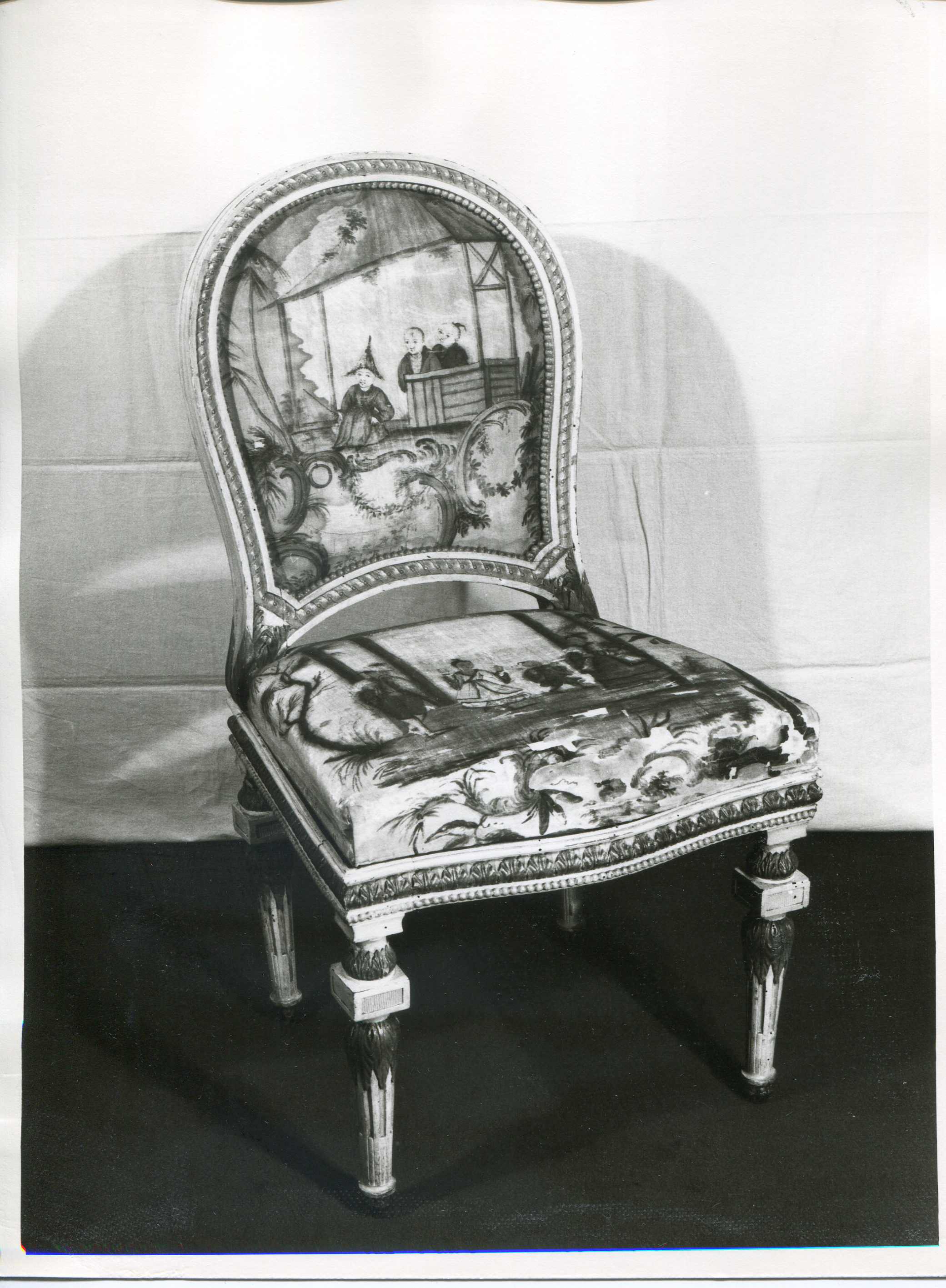 Chinoiserie (sedia, serie) - manifattura lombarda (ultimo quarto sec. XVIII)