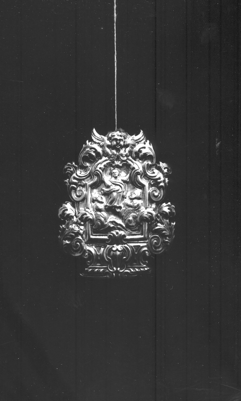 Ascensione di Cristo con Apostoli, ascensione di Cristo (pace - a medaglione, opera isolata) - bottega napoletana (seconda metà sec. XVIII)