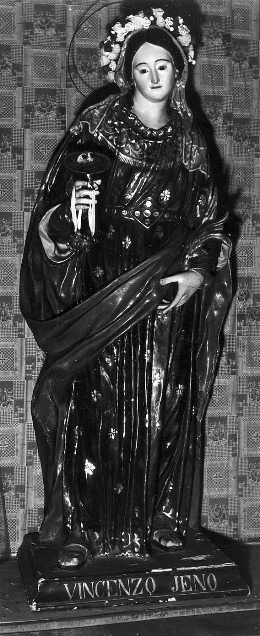 Santa Lucia (scultura) - bottega calabrese (sec. XIX)